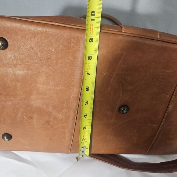 XL Leather Duffle Bag Travel Crossbody CDC Swag 2002 - Picture 7 of 11